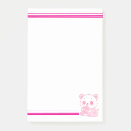 Notas Post-it®  Panda Lindo ポストイット