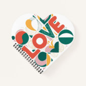 Notbook writing gift, Special Gift, Love Journals  ノートブック (正面)