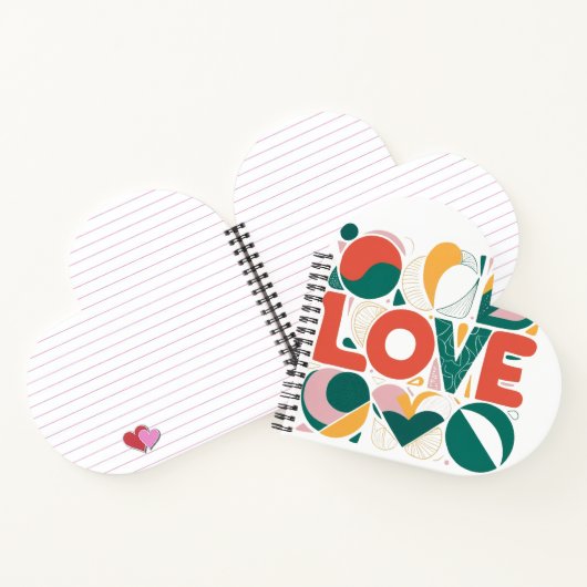Notbook writing gift, Special Gift, Love Journals  ノートブック (内部)