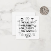 Note Card ノートカード (正面/裏面インサイチュ)