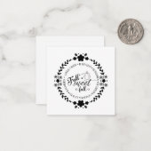 Note Card ノートカード (正面/裏面インサイチュ)