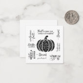 Note Card ノートカード (正面/裏面インサイチュ)