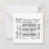 Note Card ノートカード (正面)