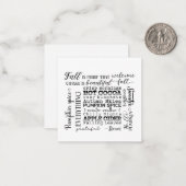 Note Card ノートカード (正面/裏面インサイチュ)