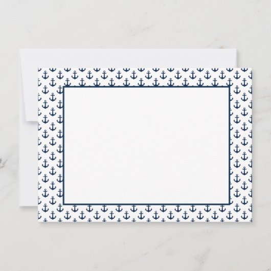 Note Card Anchor ノートカード (正面)