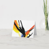 Note Card_Bird of Paradise art カード (正面)