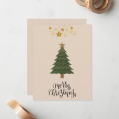 Note Card Christmas  ノートカード (正面/裏面インサイチュ)