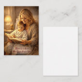 Note Card Grandma Reading To Child ノートカード (正面/裏面)