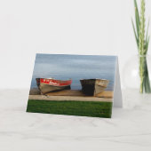 NOTE CARD: Lake Harriet, "Bots", Mpls., MN_カード カード (正面)