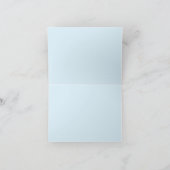 Note Card : Springs In The Air . ノートカード (内部)