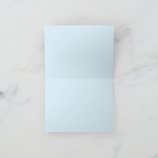 Note Card : Springs In The Air . ノートカード (内部)