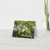 NOTE CARD/TRILLIUM/PHOG./DIG.MANIP/PAINTERLY EFF カード (正面)