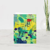 Note Cards in Field and Meadowデザイン ノートカード (裏面)