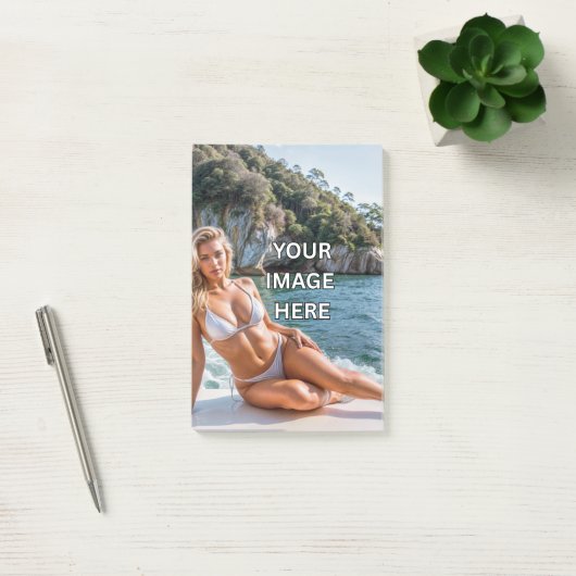 NOTE! 🗒️ Custom Post-it Notes – Add Image or Text ポストイット (オフィス)