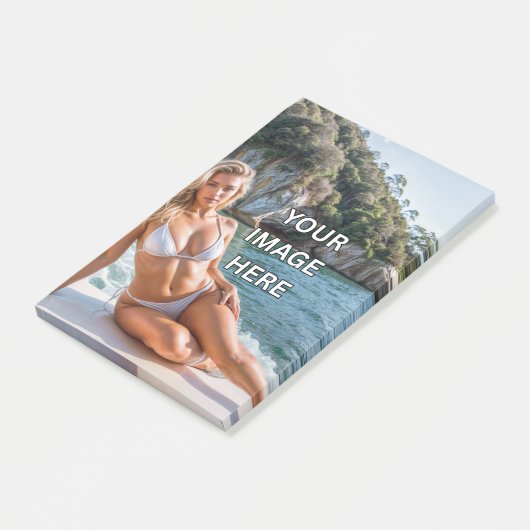 NOTE! 🗒️ Custom Post-it Notes – Add Image or Text ポストイット (アングル)