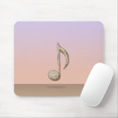 Note Rock flottant dans l'air マウスパッド (マウス)