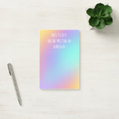 「Note to Self」おもしろいカラフルPost-It Notes ポストイット (オフィス)