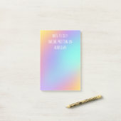 「Note to Self」おもしろいカラフルPost-It Notes ポストイット (デスク上)