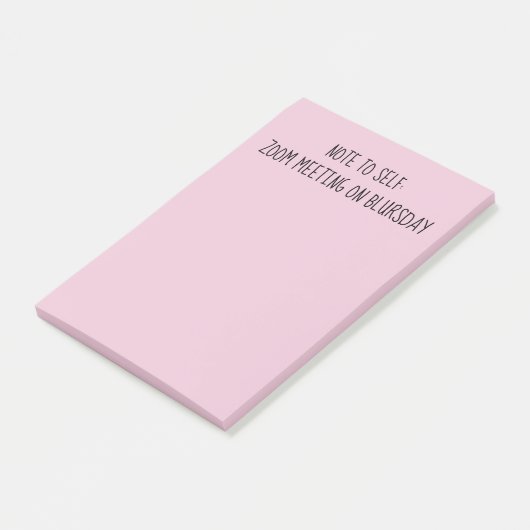 「Note to Self」のおもしろいBlurth Post-It Notes ポストイット (アングル)