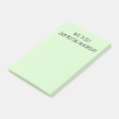 「Note to Self」のおもしろいBlurth Post-It Notes ポストイット (アングル)