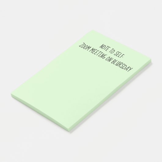 「Note to Self」のおもしろいBlurth Post-It Notes ポストイット (アングル)