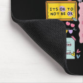 Note To Self Psychologist Mental Health Awareness  マウスパッド (コーナー)