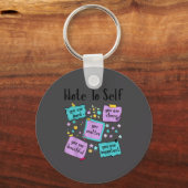Note To Self You Suicide Prevention Awareness  キーホルダー (正面)