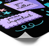 Note To Self You Suicide Prevention Awareness  ポスター (角)