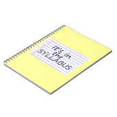 Notebookおもしろいな大学教授 ノートブック (左側)