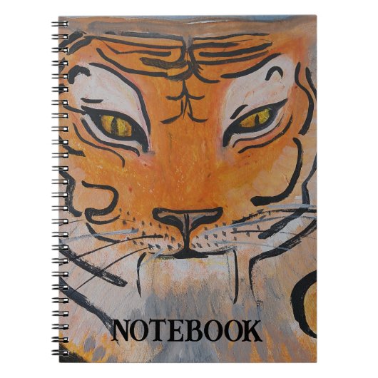 NOTEBOOKデザインBY ARTIST PAULA REILLY. ノートブック (正面)