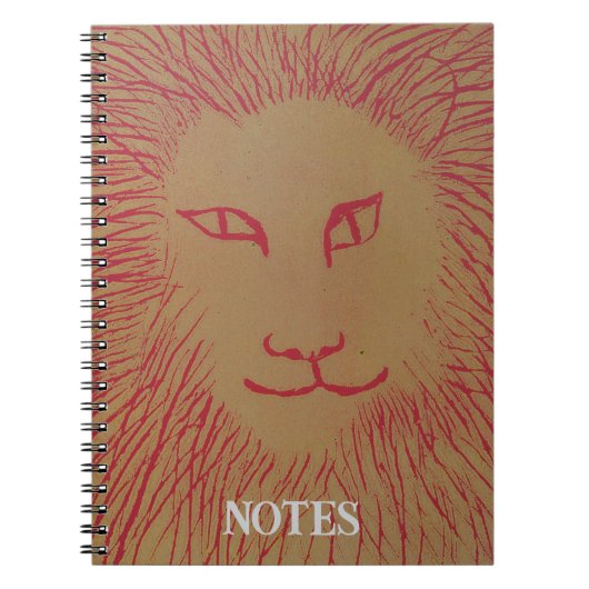 NOTEBOOKデザインBY ARTIST PAULA REILLY. ノートブック (正面)