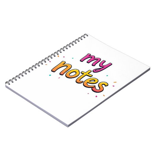 Notebook  ノートブック (左側)