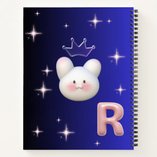 notebook 3D Soft Cute -Rabbit ノートブック