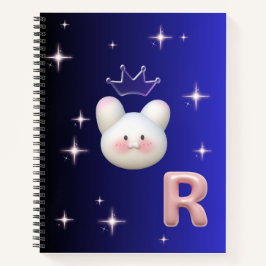 notebook 3D Soft Cute -Rabbit ノートブック