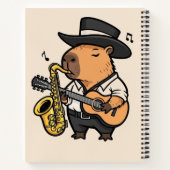 Notebook – Capybara Music Notes
ノートブック (裏面)