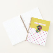 Notebook  Colorful Ear Illustration  ノートブック (内部)