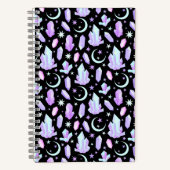 Notebook "Crystals" ノートブック (正面)
