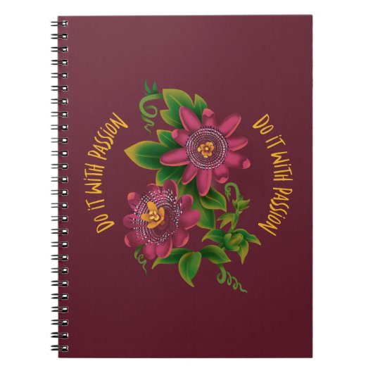 Notebook Do It With Passion ノートブック (正面)