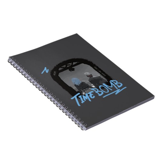 Notebook | Ekko x Jinx | TimeBomb | Arcane ノートブック (右側)