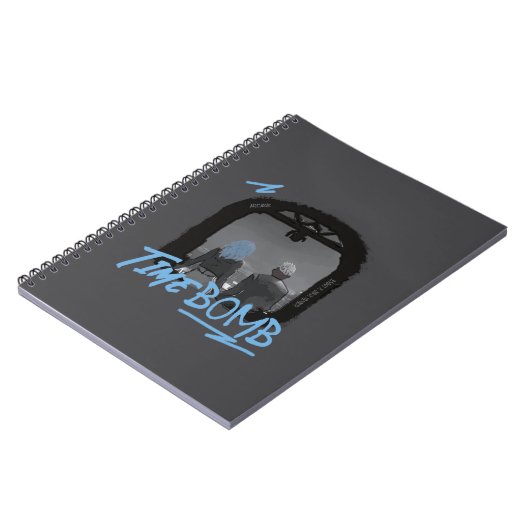 Notebook | Ekko x Jinx | TimeBomb | Arcane ノートブック (左側)