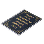 Notebook for Booklovers ノートブック (左側)