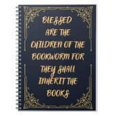 Notebook for Booklovers ノートブック (正面)