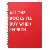 Notebook for Booklovers ノートブック (正面)