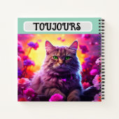Notebook for Cat Lovers ノートブック (裏面)