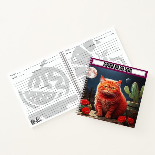 Notebook for Cat Lovers ノートブック (内部)
