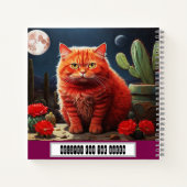 Notebook for Cat Lovers ノートブック (裏面)