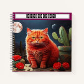 Notebook for Cat Lovers ノートブック (正面)