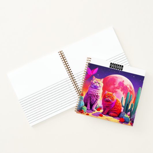 Notebook for Cat Lovers ノートブック (内部)