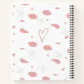Notebook for cutie girls  ノートブック (裏面)