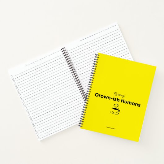 Notebook for Moms Raising Grown-ish Humans ノートブック (内部)